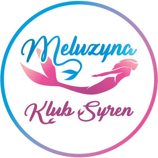 logo mermaiding meluzyna klub syren kielce